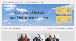 Desktop Screenshot of matteroftheheart.de